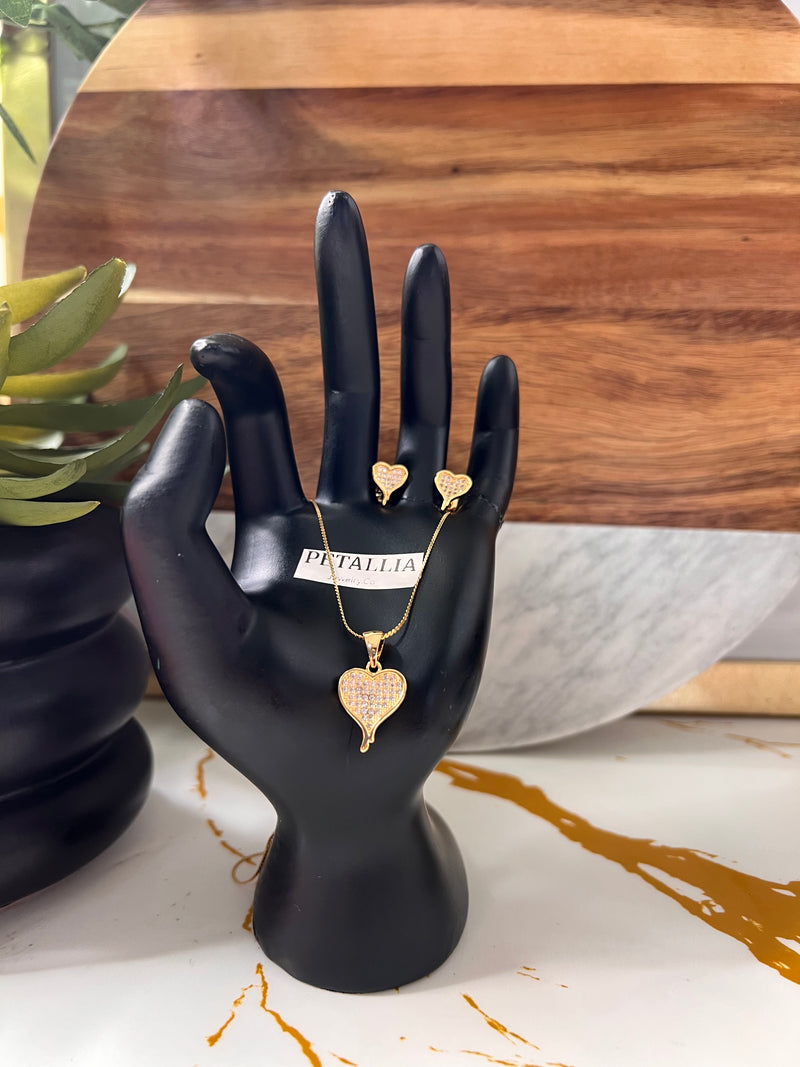 Hearts Chain Set