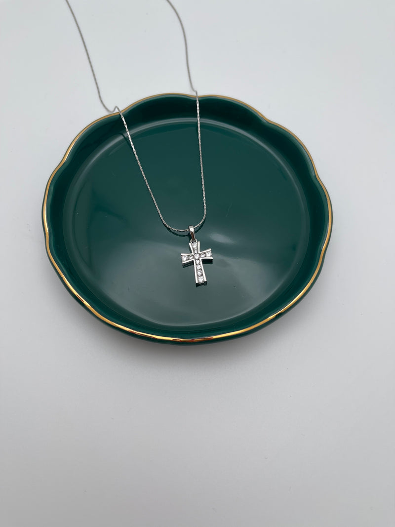 Midi Cross Necklace