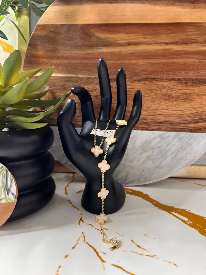 Mini Clover Set (WHITE)