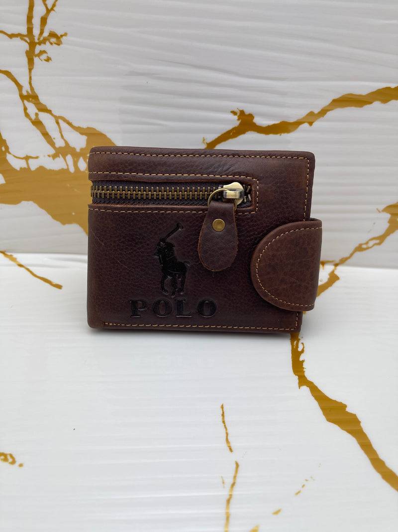 Polo Wallet (BROWN)