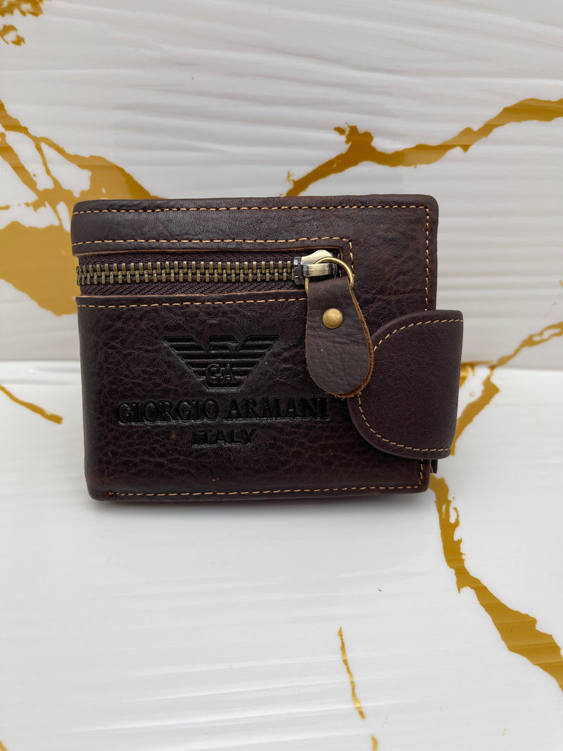 Giorgio Armani Wallet (BROWN)